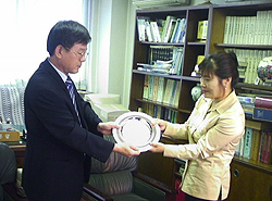 동대문구약, 故서정록 국장 유족에 감사패