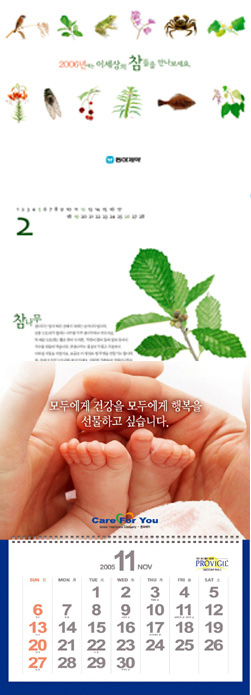 제약사 "이미지 높여라" 달력마케팅 분주