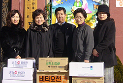 인천시약, 복지시설 잇단 방문 약손사랑