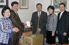 강남구약, 전남 화순 독거노인에 약품 지원