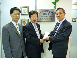 인천시약, 마퇴인천지부에 1000만원 지원