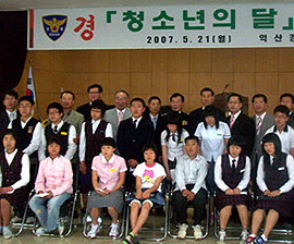 익산시약 김창영 회장, 경찰 감사장 수여