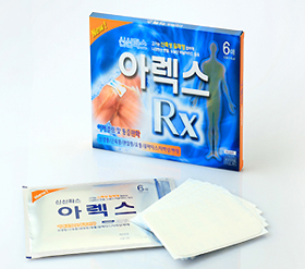 신신제약, 일체형 넓은 파스 ‘아렉스’ 발매

