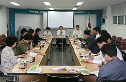 성남시약, 경기도약과 약계현안 논의