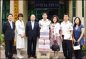영등포구약, 관내 경찰서에 구급약 전달