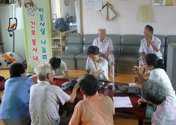 경기요양병원, 무료건강상담 의료봉사