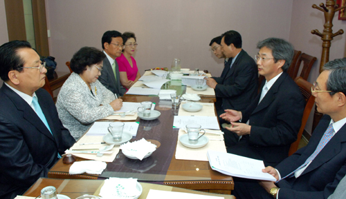 약사회, 약국외 판매 등 현안 감사단과 논의