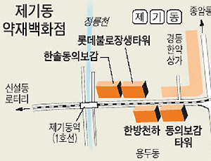 동대문 지역 한방쇼핑몰 4곳 경영난 '허덕'