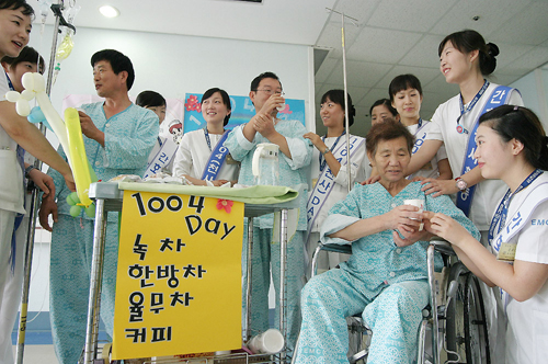 "봉사활동으로 간호정신 되새겼어요"