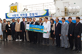 전남도약, 3500만원 상당 의약품 지원