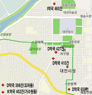 대전 서구, 하루 400건 넘는 알짜약국 6곳