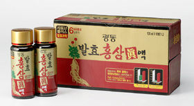 '광동 발효홍삼' 매출 4배 껑충, 판매 증가