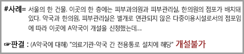 "다중시설 이용빈도 낮으면 약국 전용통로"