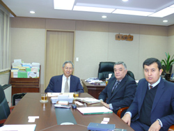 문경태 부회장, 우즈벡 제약협 관계자 간담