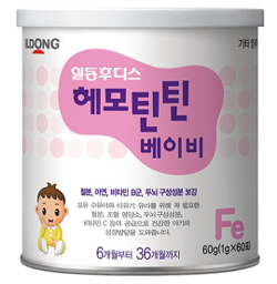 일동, 철분영양제 '헤모틴틴 베이비' 출시

