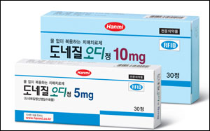 한미약품, 녹여먹는 치매약 '도네질OD' 발매