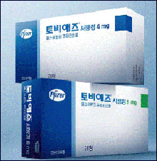 '토비애즈4mg' 호일포장 결함…자진회수 착수