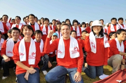 한국릴리, '서울숲'에서 환경 정화 작업
