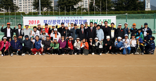 부산시약 테니스대회 김재범 약사 등 우승