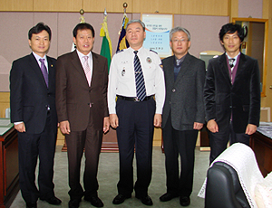 전북도약, 지역 경찰에 위문금 전달