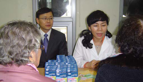성동구약, 서울경찰청 행사서 구민 건강상담
