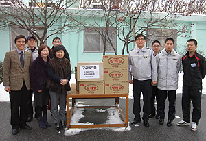 성남시약, 구제역 방지 나선 경찰에 약손사랑