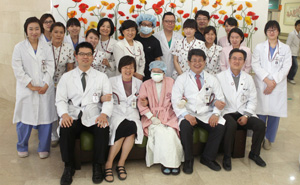 뇌사자가 살린 50세 중년 여성, 회복 단계