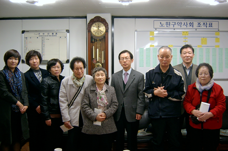 노원구약, 저소득층 6가구에 생활비 지원