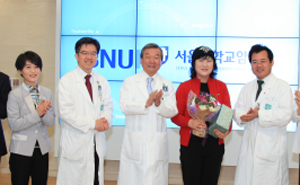 서울대암병원, 개원 후 첫 환자 맞아
