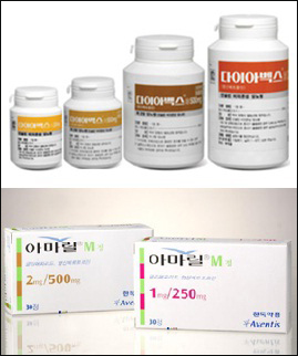 아마릴이냐, 다이아벡스냐…당뇨기준 따라 '춤춰'
