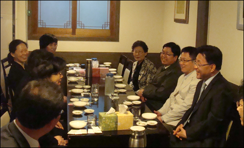 마포구약, 경찰서장 면담…"직원 장학금 지원"
