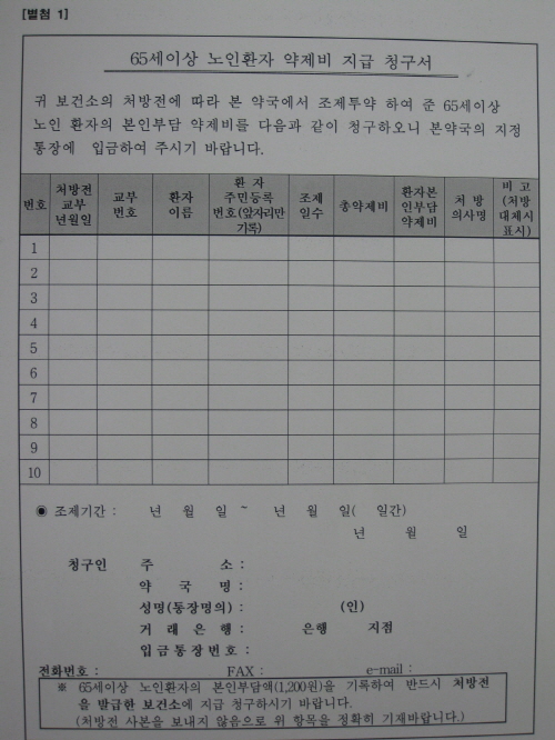 송파지역 약국들, 노인환자 처방전 확인 '필수'