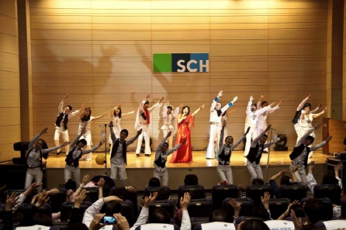 노바티스, '뮤지컬 음치' 올해 공연 마무리