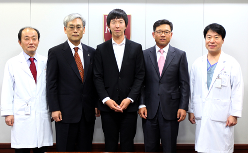 노승열 프로골퍼, 고대의료원에 3000만원 기부