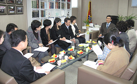성남시약, 3개구 보건소 약무담당자와 현안 논의