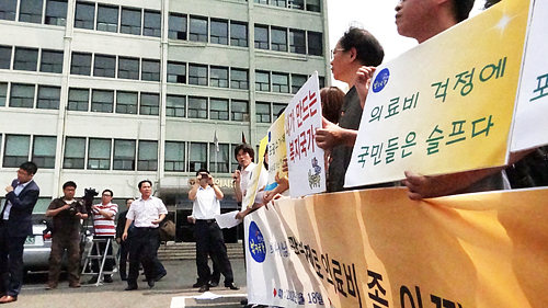 환자·시민단체, 의료계 DRG 반대에 압박수위 높여
