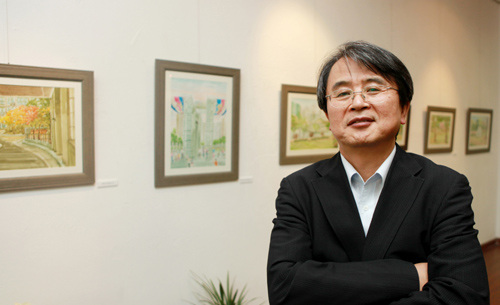 고대 조숙행 교수, 캠퍼스에서 개인전 열어