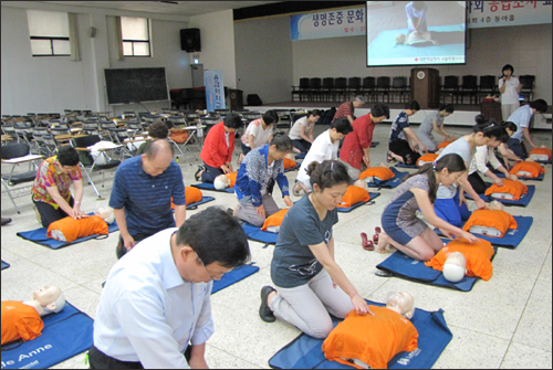 서초구약, 약사·약사가족 대상 응급처치 교육 

