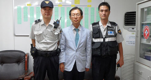 노원구약, 관내 경찰서에 구급의약품 전달

