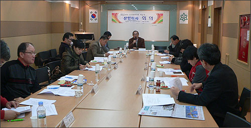 경북도약, 상임이사회서 연수교육 일정 등 논의  

