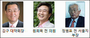 대약 의장, 새인물? 관례?…정병표 원희목 등 거명