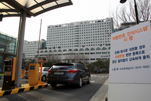 서울아산, 모든 주차장에 차량번호인식시스템