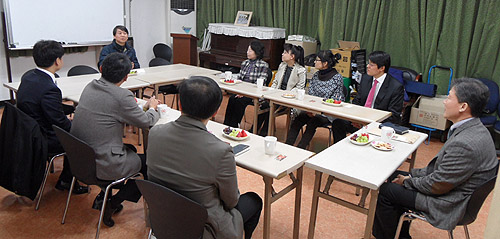 노원구약, 안철수 예비후보 만나 약국 고충 전달

