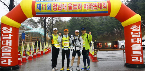 인천 '달인약' 소속 약사 4인, 100km 마라톤 완주 

