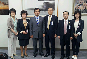 동대문구약, 국방위 안규백 의원과 현안 논의