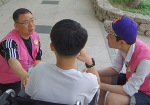 간협, 근이영양증 환우 희망캠프 봉사활동