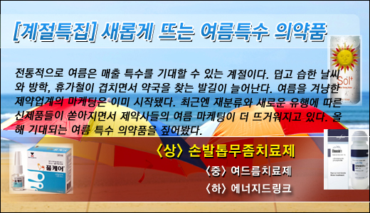 여성 노출고민 손발톱무좀, 전용치료제 시장 '활활'