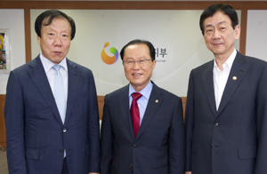 김광태 IHF, 진영 장관 만나 정부 지원 요청
