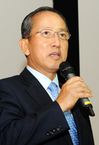 김태영 전 국방부 장관, 국립암센터서 특강