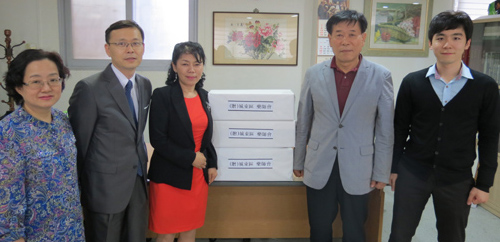 성동구약, 노숙인 건강관리 위한 구급약 전달 